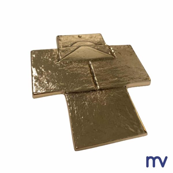 Morivita - Croix de bronze | Croix carrée serrée