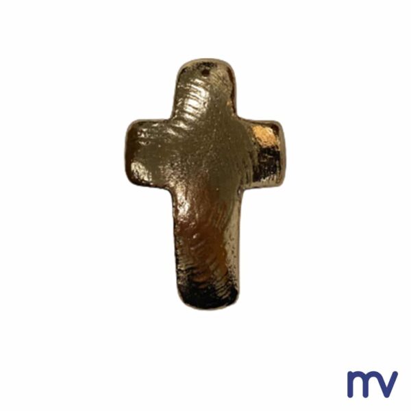 Morivita- Bol gegoten bronzen kruis-croix-de-bronze-sphere-en-forme-de-croix