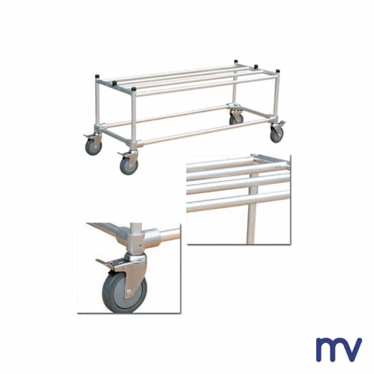 Morivita - Kistendrager - trolley voor kisten-chariot-pour-cercueil