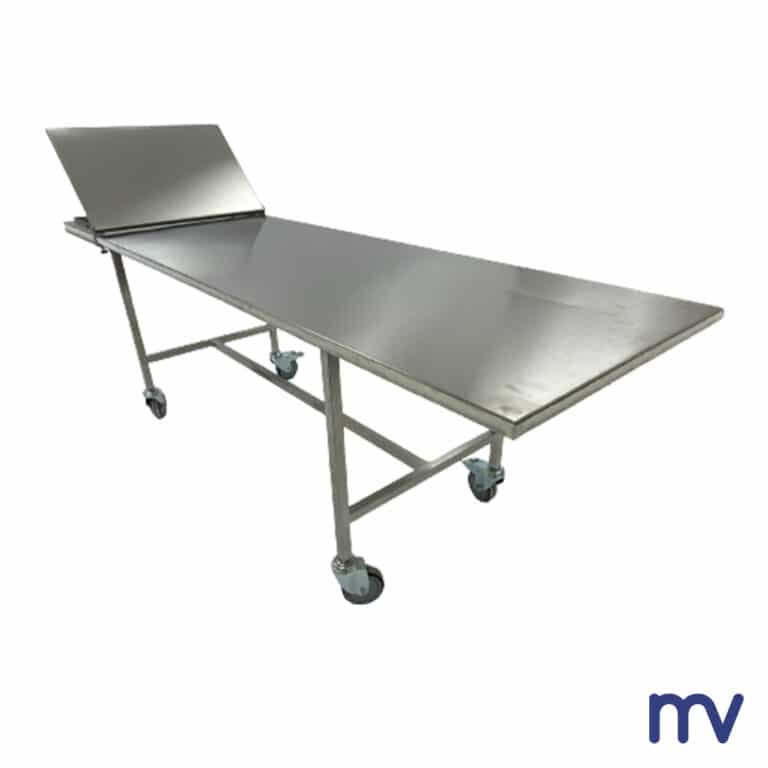 Morivita - opbaartafel zonder koeling - opbaarbed - opbaartafel zonder koeling met 4 zwenkende wielen op 60cm breed