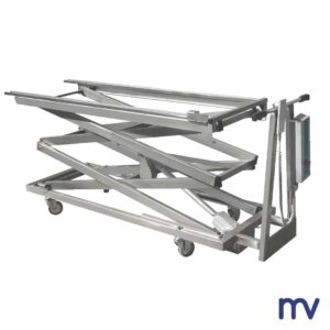 Morivita - Schaarlift dubele schaar voor kisten en lijkpannen