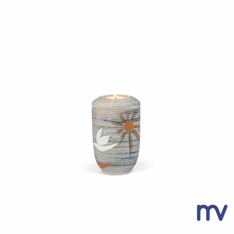 Morivita - Mini urn met theelichtje - Keramiek - Céramique mimi urn